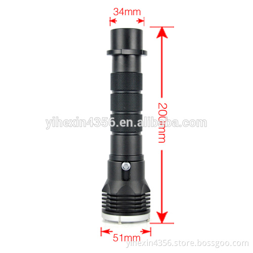 High Quality Original Cree L2 Led Aluminum Alloy Diving Flashlight Torch